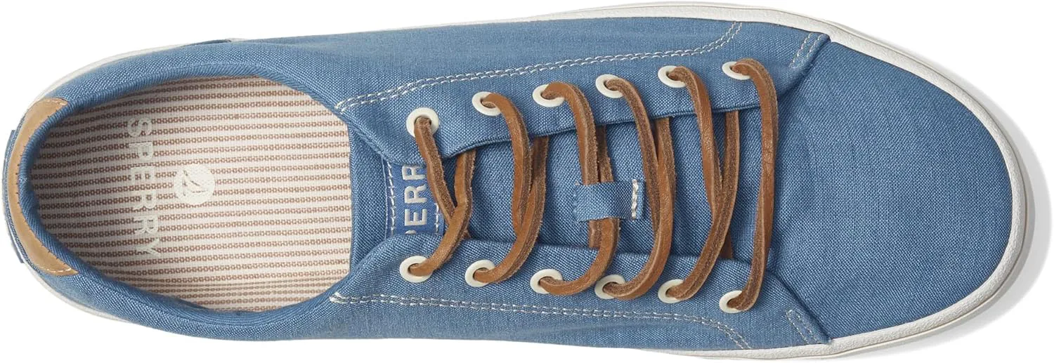 Мужские лодочные туфли Sperry Halyard с двумя отверстиями, синий — фото 4
