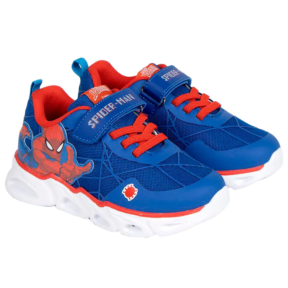 

Кроссовки Cerdá Sporty с легкой подошвой из ЭВА и подсветкой в стиле Человека-паука, синий
