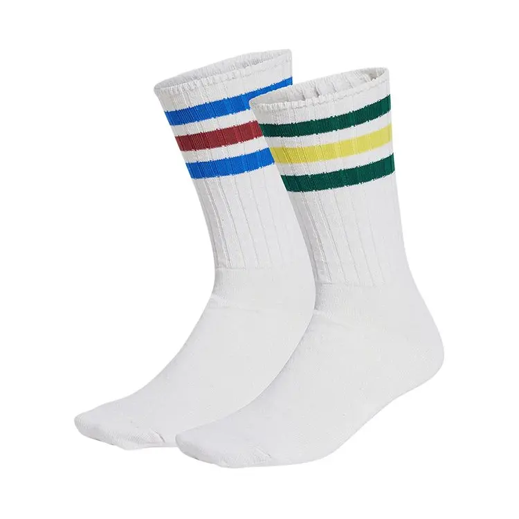 

Унисекс носки Crew, 2 пары Adidas, белый/синий/зеленый