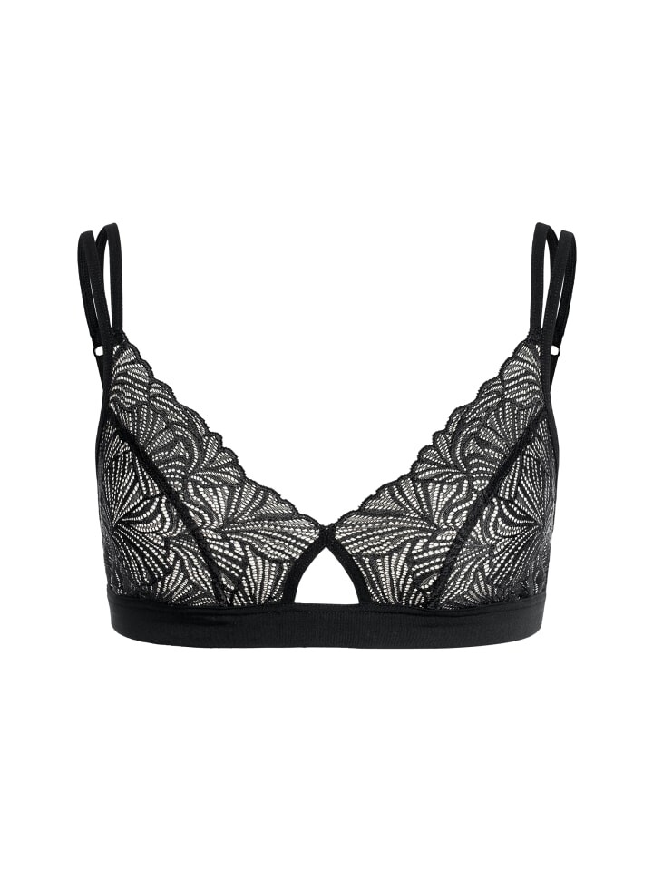 

Бюстье Erlich Textil Bustier FLUID LACE CUT-OUT BRALETTE, черный