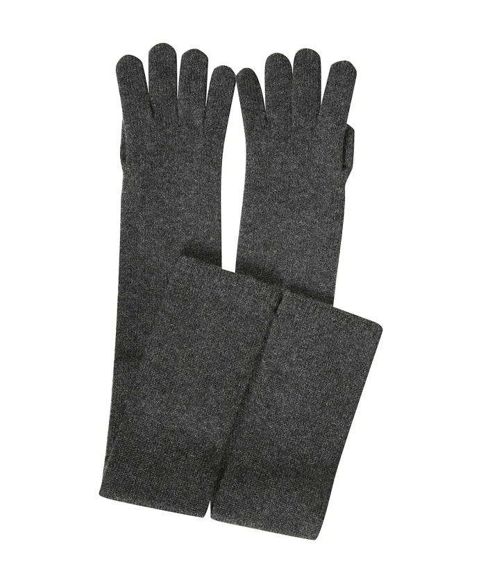 

Темно-Серые перчатки Max Mara, серый