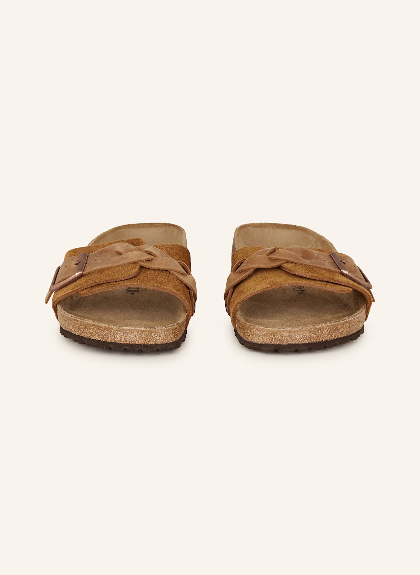 Плетеные мюли Oita Birkenstock, коричневый — фото 3