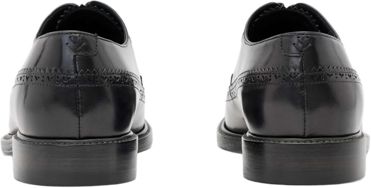 Мужские оксфорды John Varvatos Harrison Wingtip, Dark Charcoal — фото 4