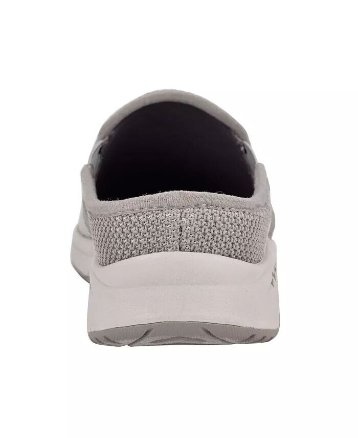 Женские повседневные плоские сабо Takeknit Slip-on Easy Spirit, серый — фото 3