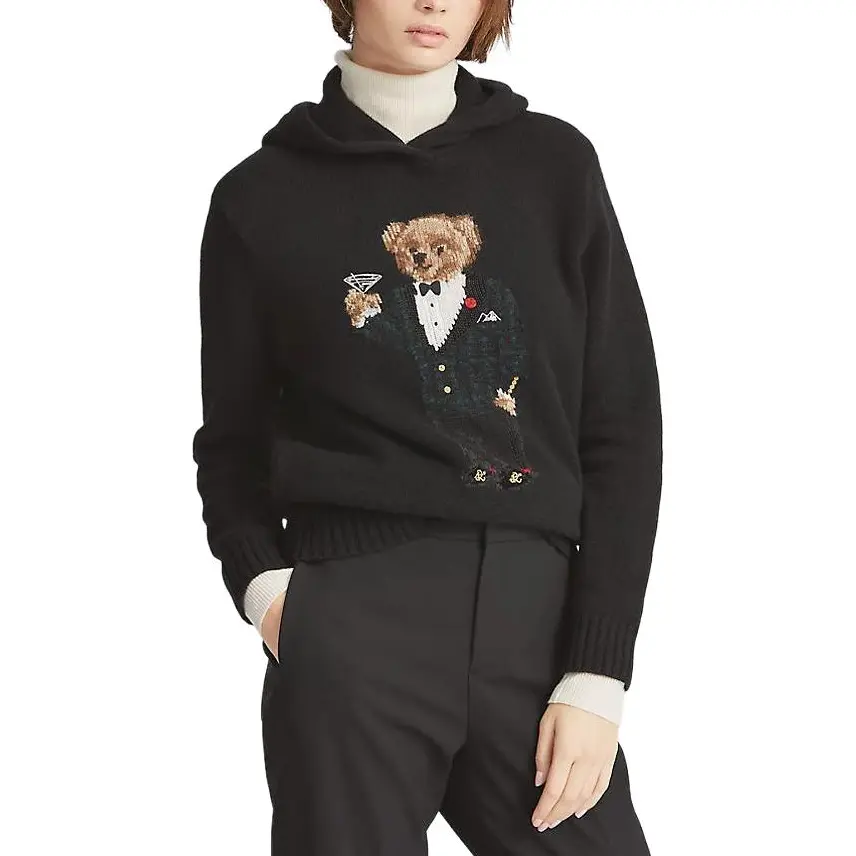 

Свитер мужской черный Polo Ralph Lauren