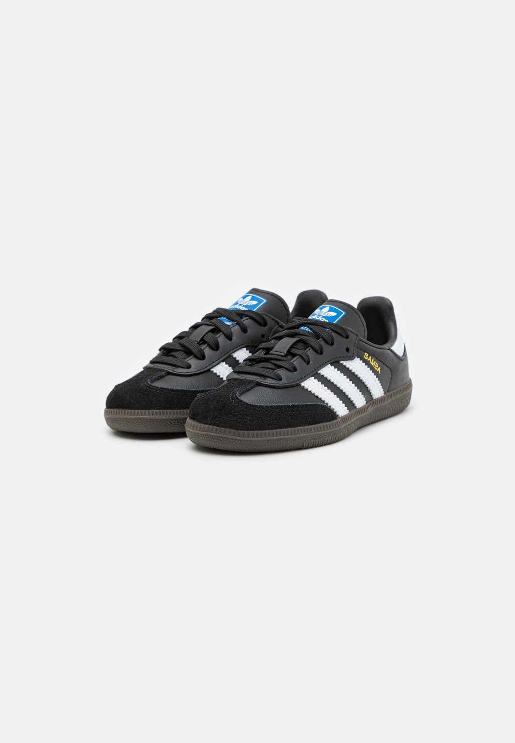 Низкие кроссовки Samba Og adidas Originals, цвет core black/footwear white — фото 2