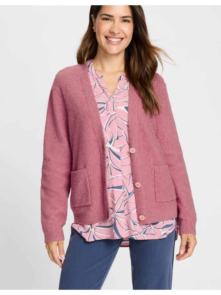 

Кардиган винтажного розового цвета Olsen