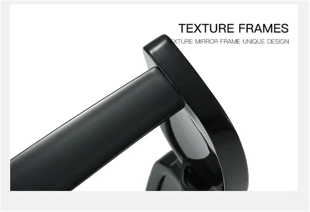 

Солнцезащитные очки прямоугольной формы для женщин и мужчин, винтажные солнцезащитные очки в стиле панк, очки с защитой от УФ-излучения UV400 HDUBFY, Purple Black