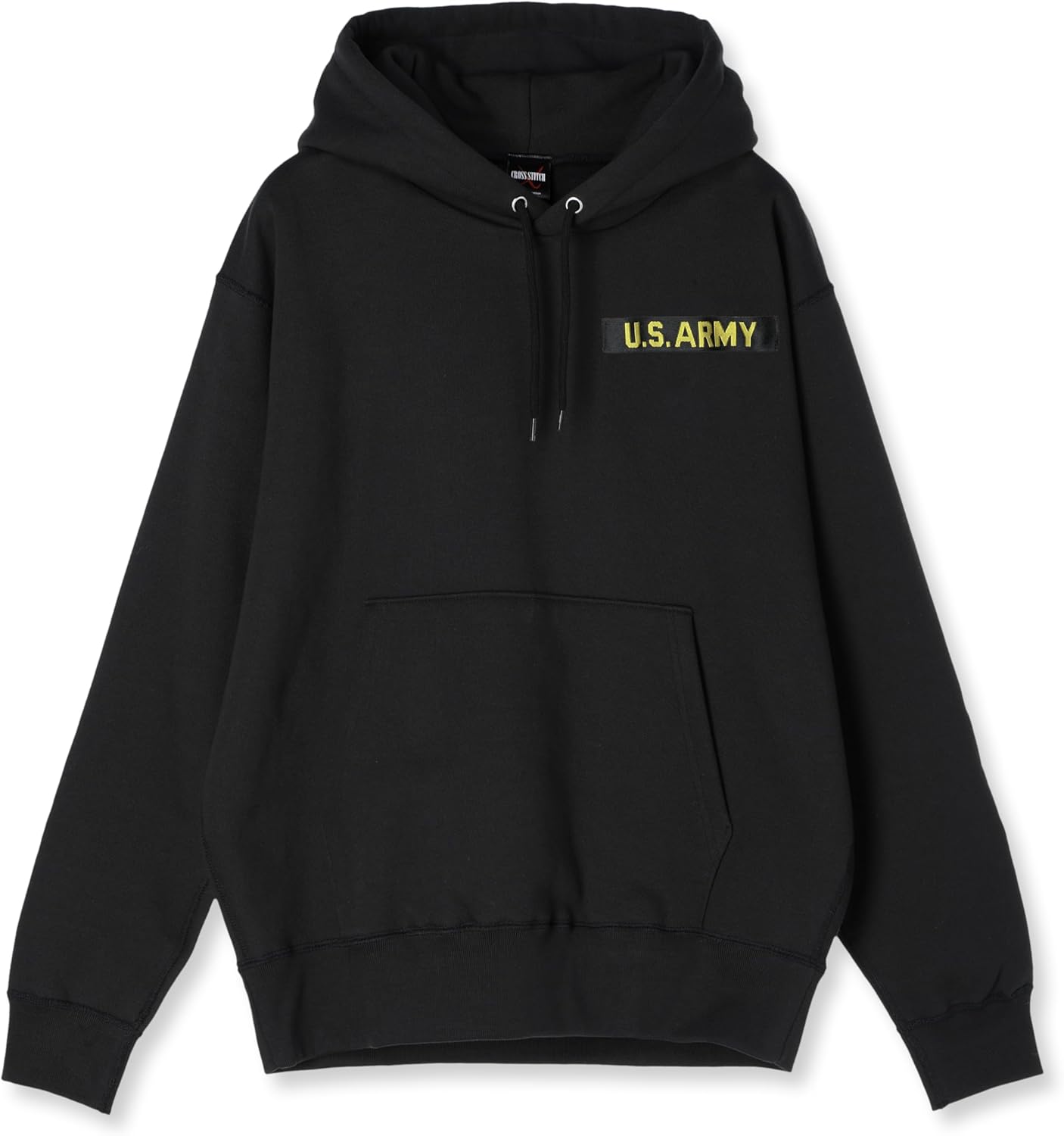 

Толстовка с капюшоном в стиле F, нашивка с гербом армии США, толстовка с флисовой подкладкой, черная F-Style