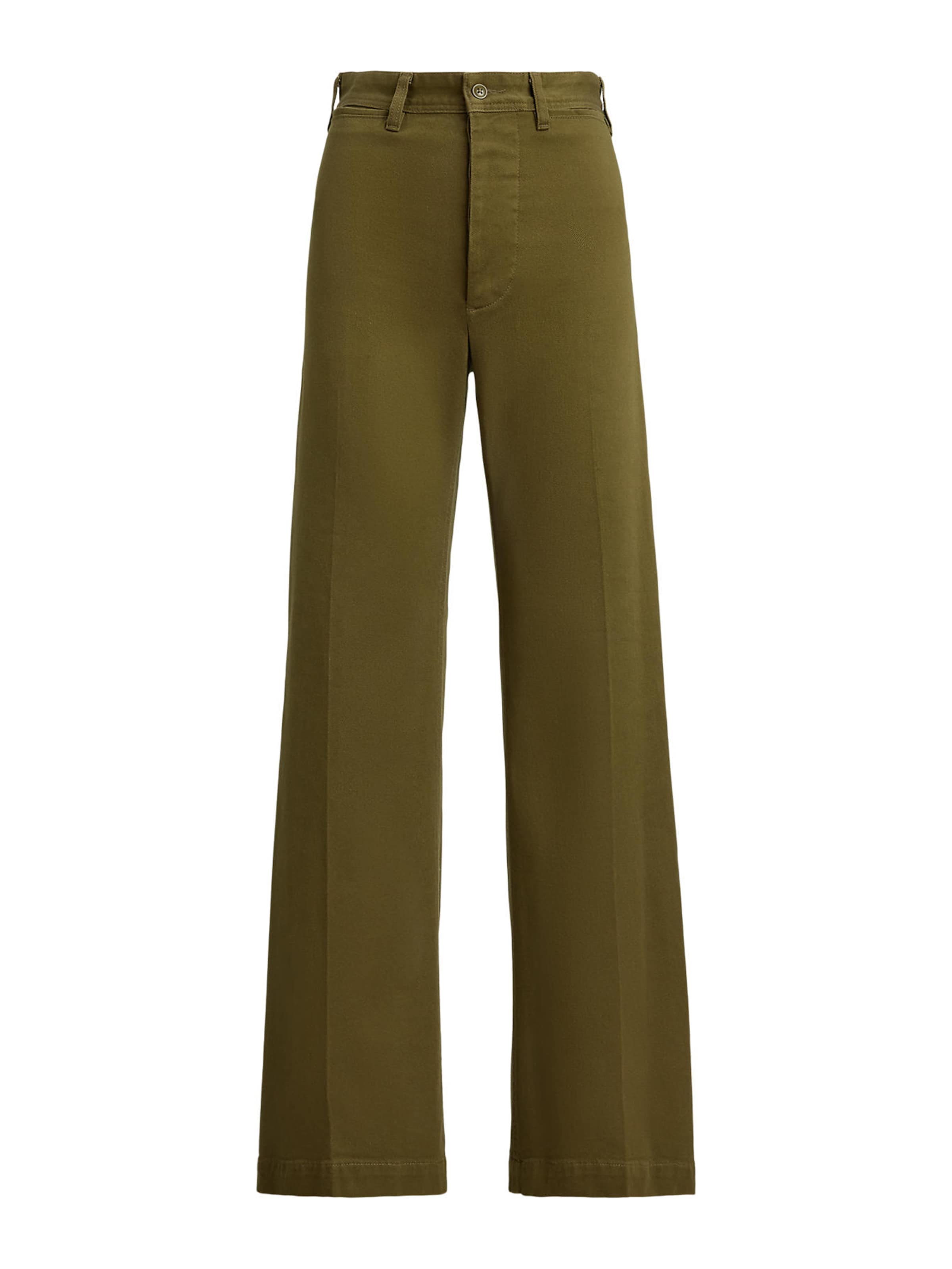 

Polo Ralph Lauren Широкие брюки со складками в цвете Olive