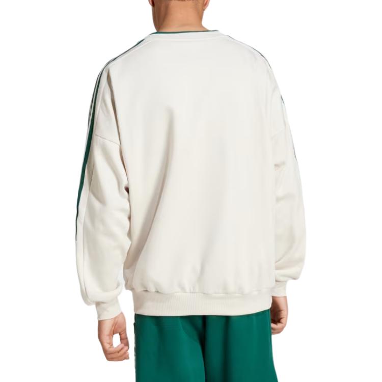 Adidas M Tiro Fl Crew Sweatshirt мужской Ecru — фото 4