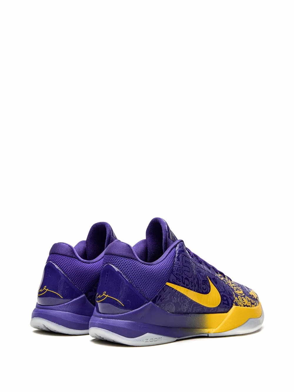 Кроссовки Kobe 5 Protro 5 Rings Nike, синий — фото 3