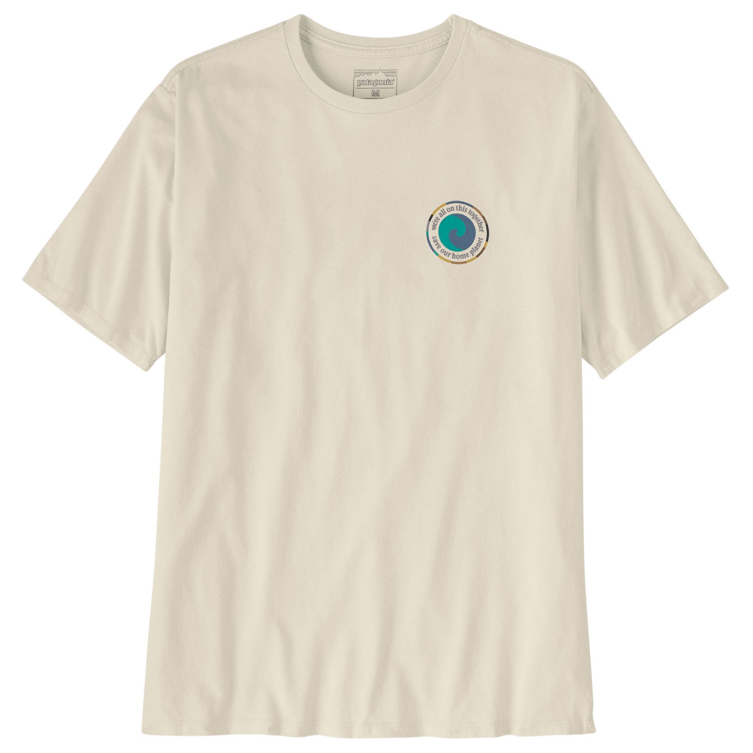 

Футболка Patagonia Unity Fitz Responsibili Tee, цвет Birch White