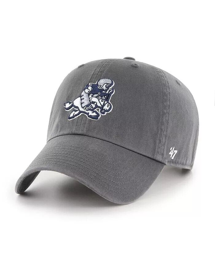 

Мужская угольная регулируемая шляпа Dallas Cowboys Retro Joe II Clean Up '47 Brand