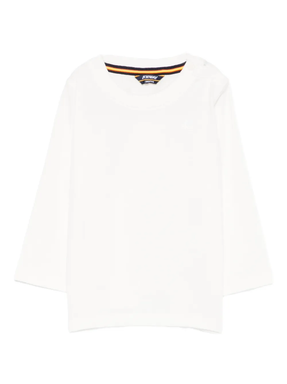 

Футболка с длинными рукавами K-Way, белый