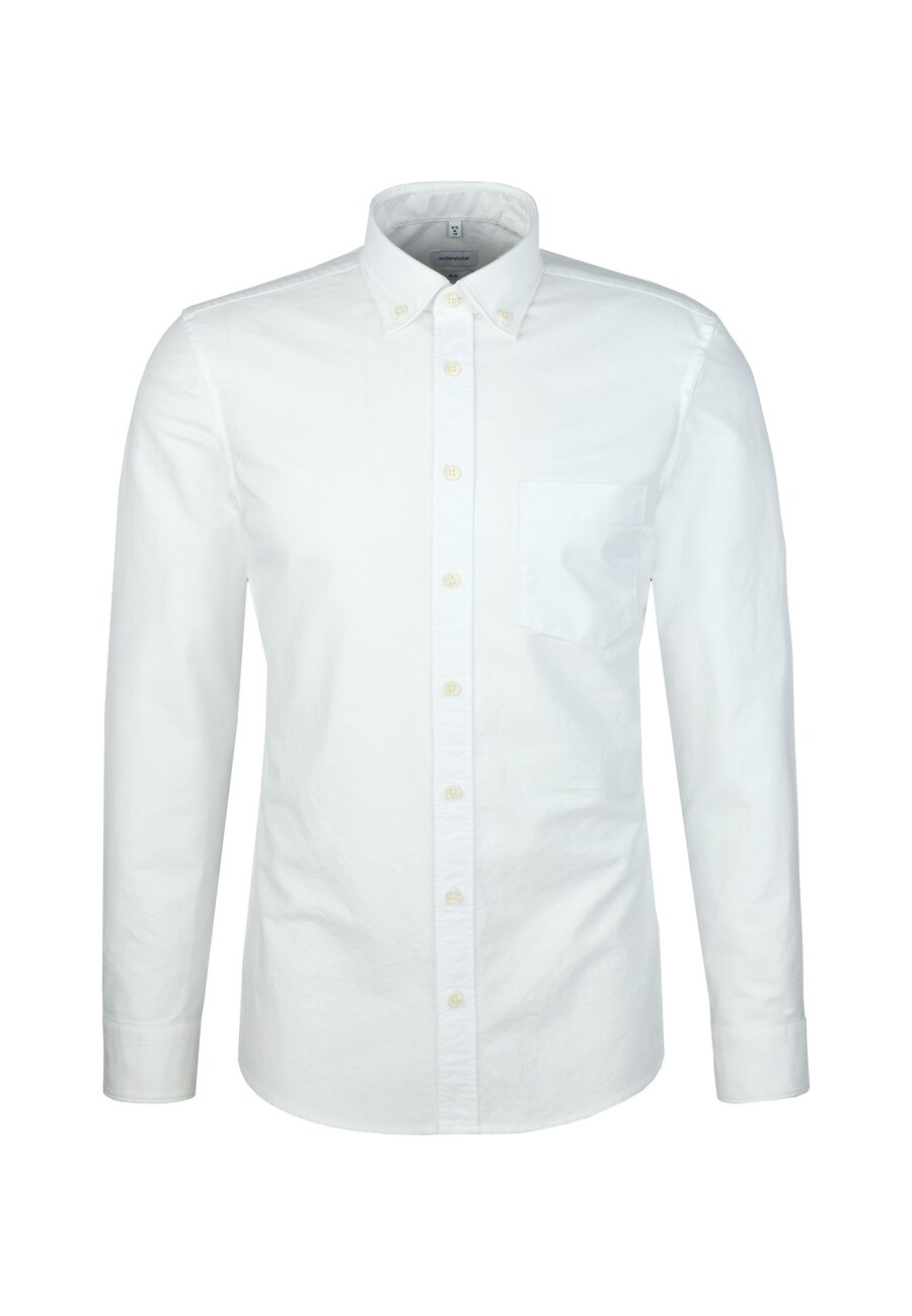 

Рубашка на пуговицах Comfort fit SEIDENSTICKER Schwarze Rose, белый