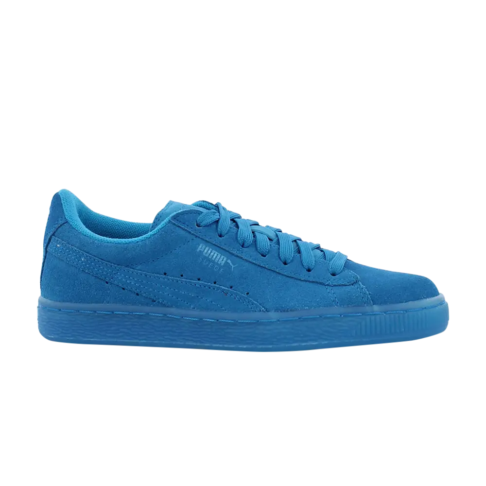 Кроссовки Suede Iced Fluo Jr Puma, синий