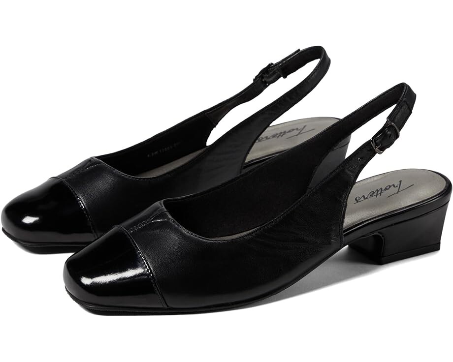 Туфли Trotters Pumps, цвет Black Patent/Black Leather