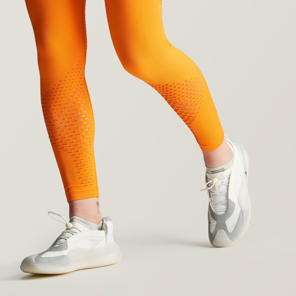 Кроссовки Adidas by Stella McCartney Sportswear Low Ground Shoes, цвет Cloud White/Cloud White/Off White — фото 2