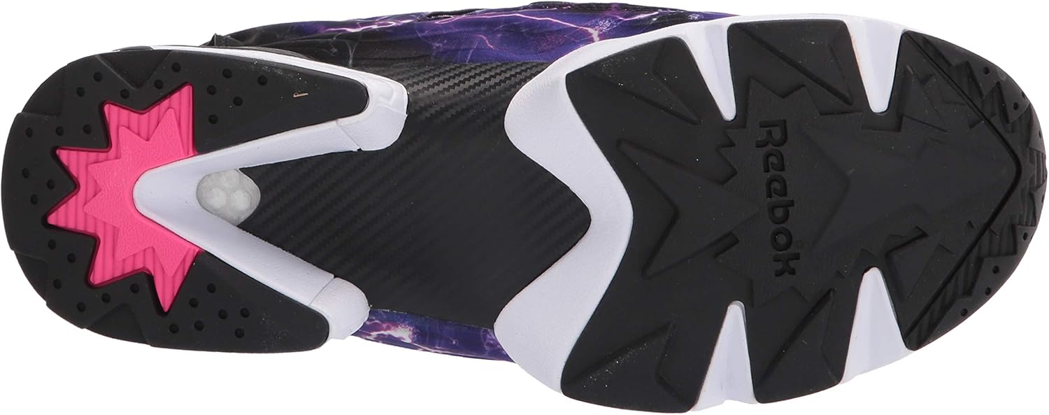 Кроссовки Reebok Unisex-Adult Instapump Fury Og, белый/черный/розовый — фото 4