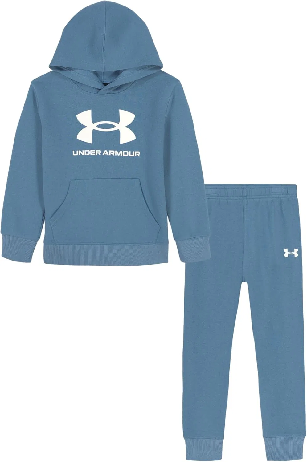 Детский спортивный костюм Under Armour, толстовка и штаны, Blue Smoke
