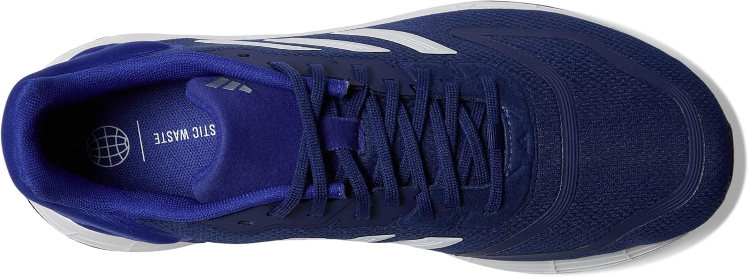 Мужские беговые кроссовки Adidas Duramo SL 2.0, белый/синий — фото 3