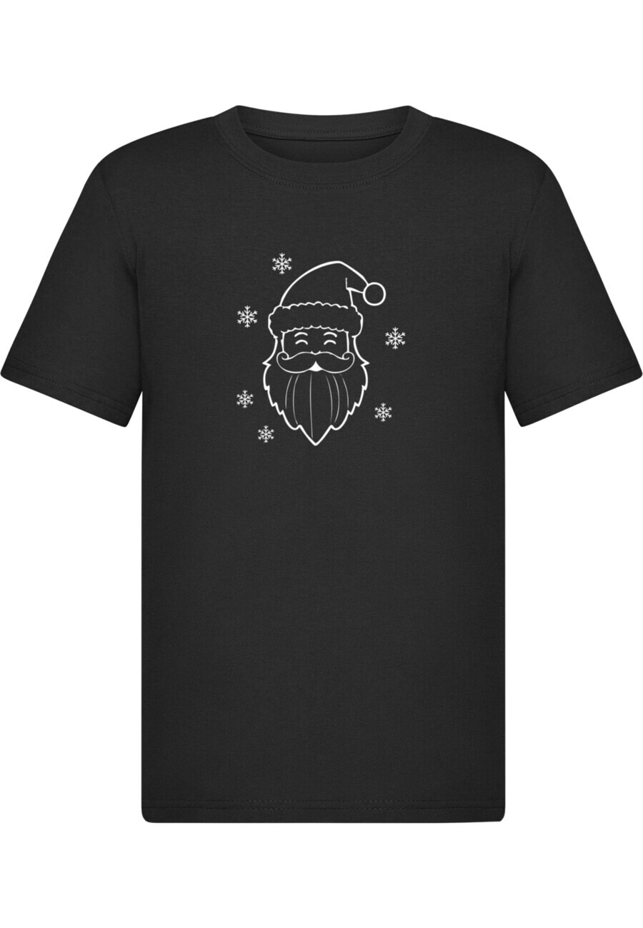 

Футболка Merchcode Shirt Christmas Santa, черный