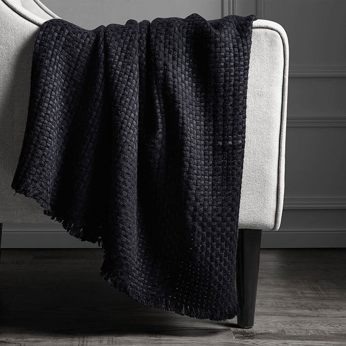 

Donna Karan плед из корзины Home Serenity, черный