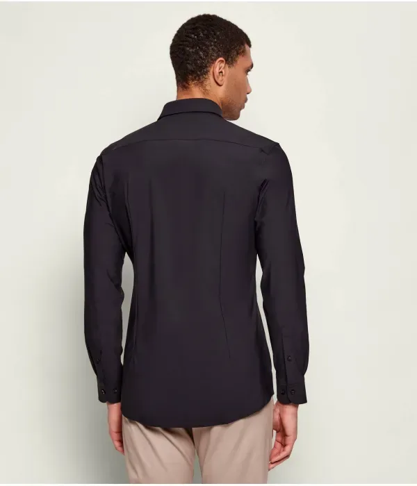 Футболка P-HANK-SK-261 slim fit Boss, черный — фото 3