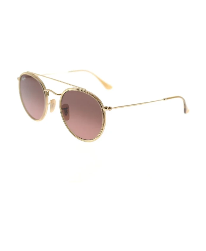 

Круглые солнцезащитные очки с двойной перемычкой Ray-Ban, желтый
