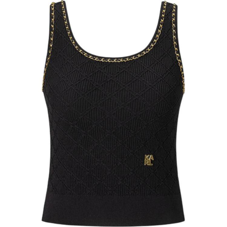 

Karl Lagerfeld / Karl Lagerfeld Jeans Женская майка KARL LAGERFELD, черная