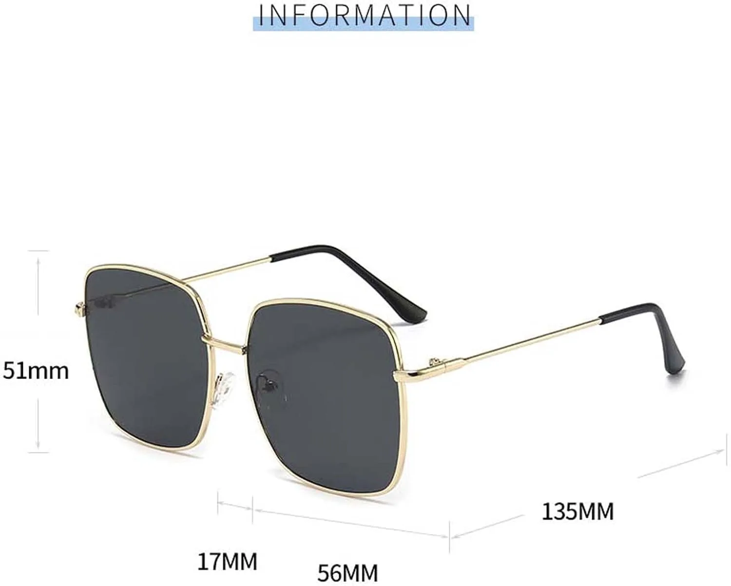 

Солнцезащитные очки XINXIN с большой оправой для мужчин и женщин, поляризованные, для уличной фотосъемки, отдыха, путешествий и вождения (Цвет: C, Размер: Средний), C