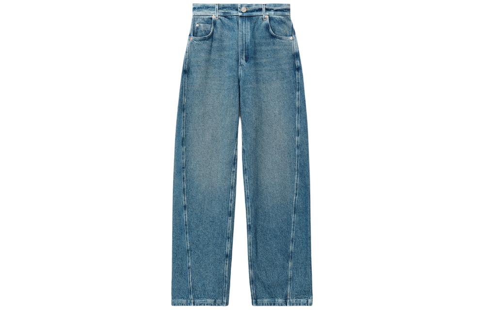 

Джинсы с широкими штанинами Alexander Wang, индиго
