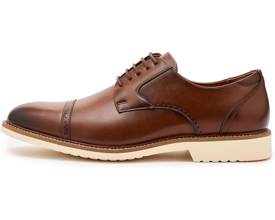 Мужские оксфорды Stacy Adams Vogel Cap Toe, Cognac — фото 4