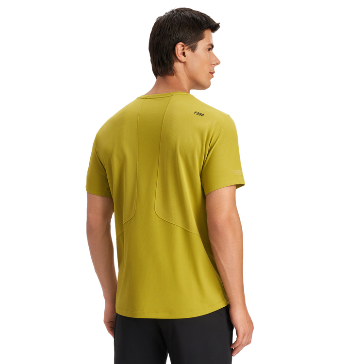 

Футболка с коротким рукавом для бега мужская DESCENTE, зеленый