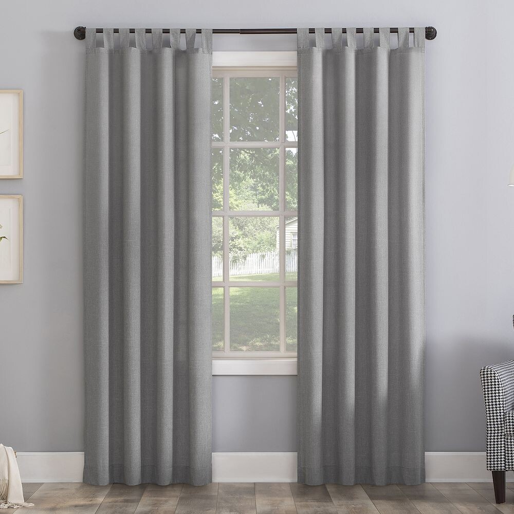 

№ 918 1-панельная оконная занавеска Jacob Tab Top No. 918, цвет Silver Gray