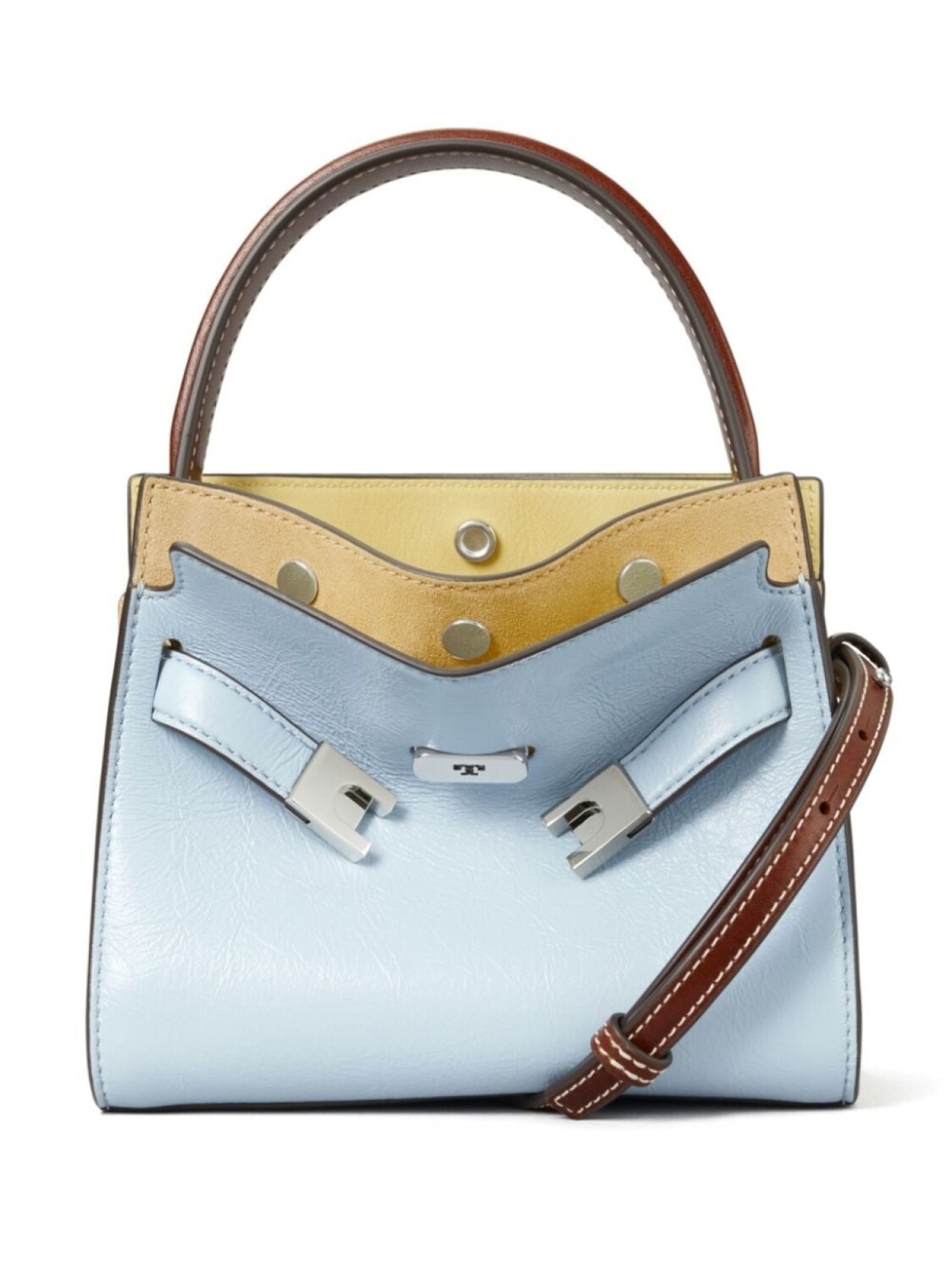 

Tory Burch сумка-тоут Lee Radziwill Double размера мини, синий