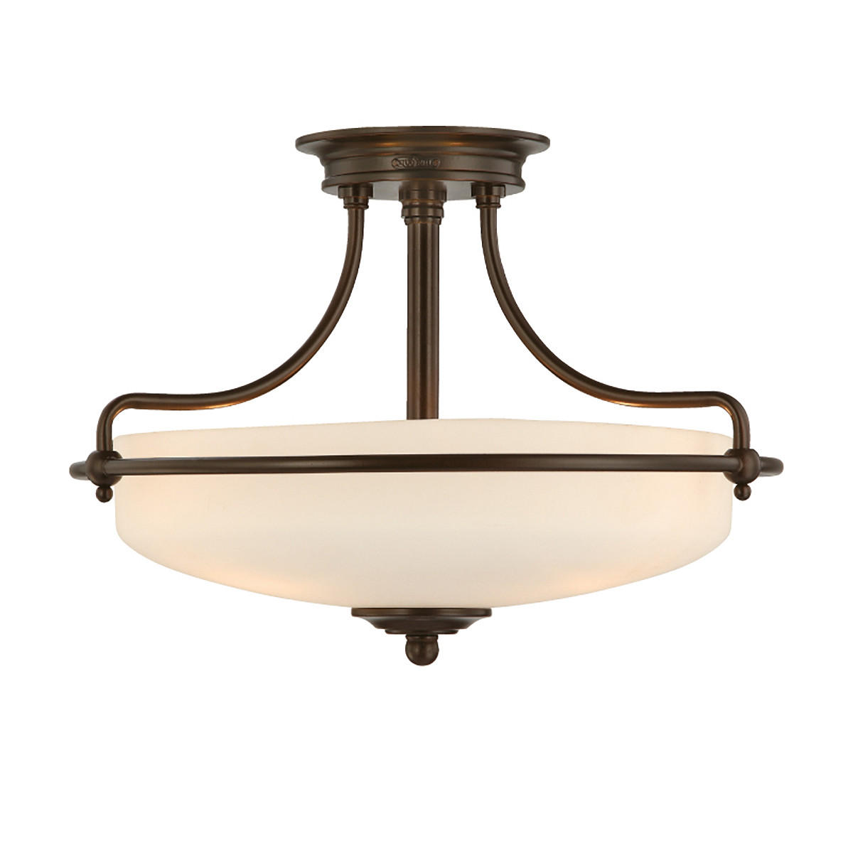 

Потолочный светильник Elstead Lighting, 42,2x30,1 см, бронзовый/темно-коричневый