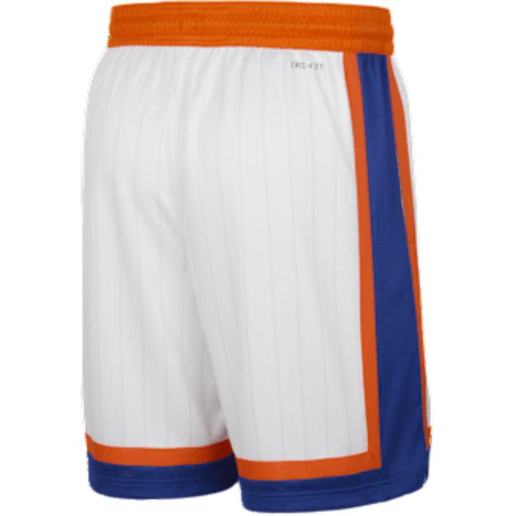 Нью-Йорк Никс 2024/25 Сити Эдишн мужские шорты Dri FIT NBA Swingman Nike, белый — фото 4