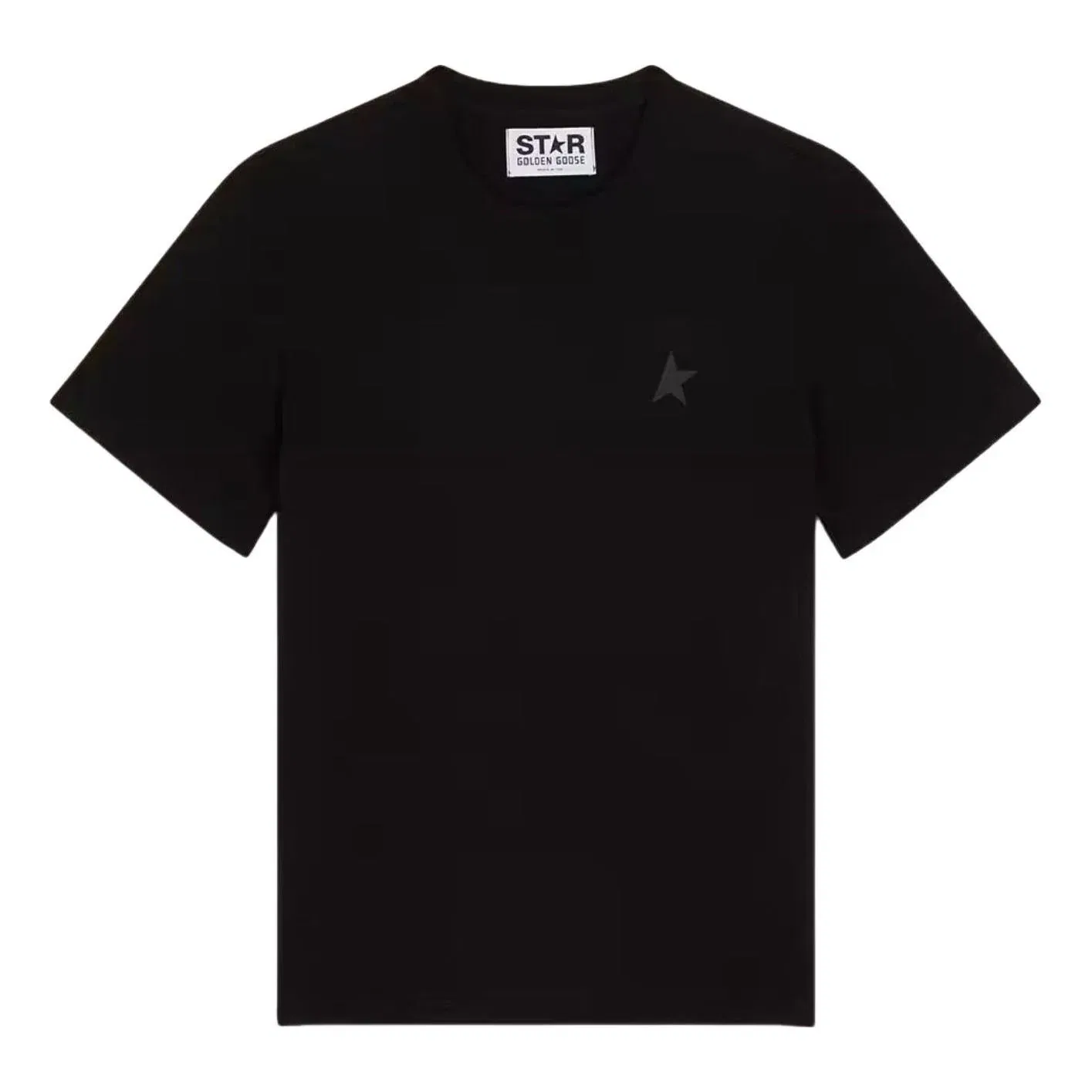 Футболка с коротким рукавом Golden Goose, черная, GMP01220-P000593-90100