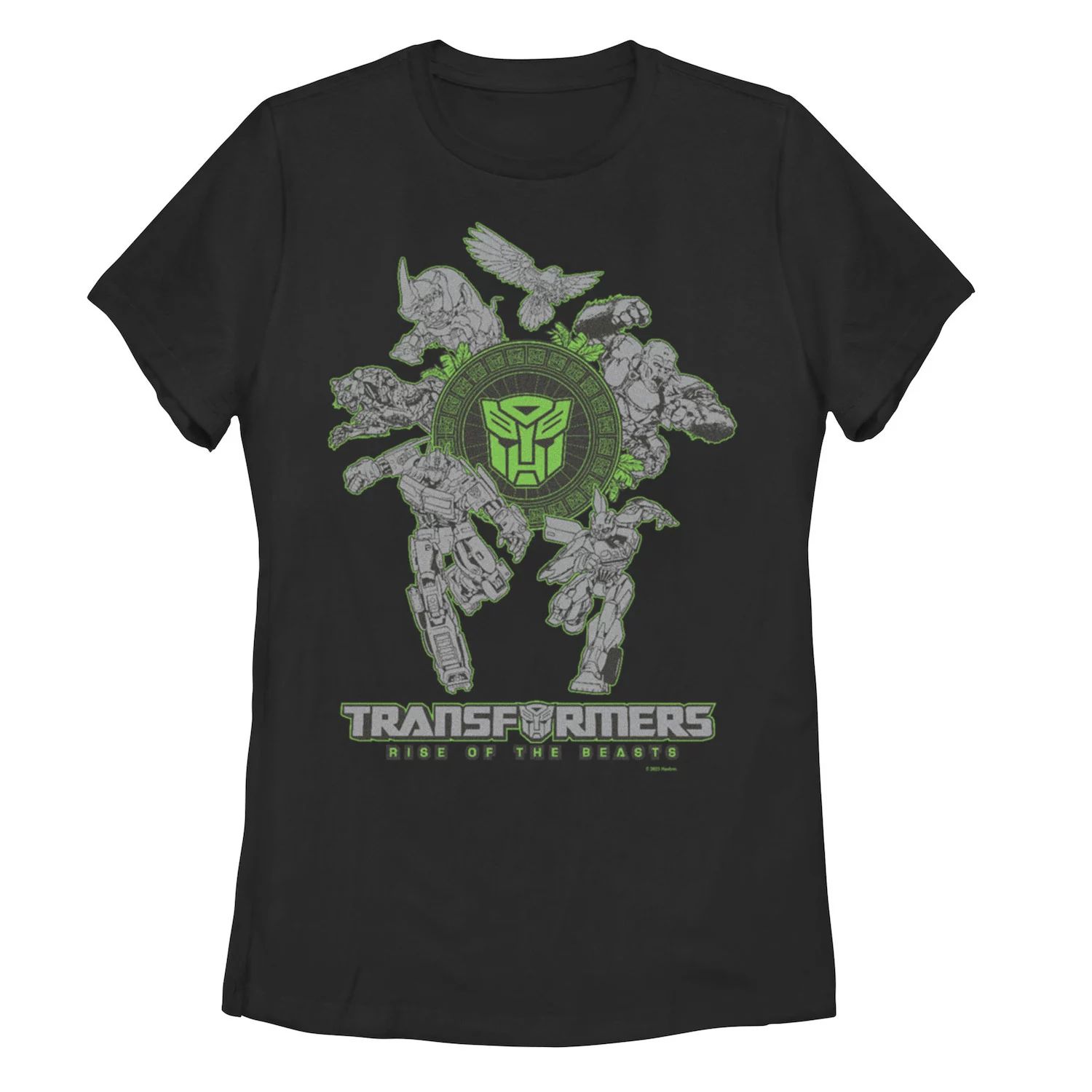 

Детская футболка Transformers Rise of the Beasts Autobots с круглым графическим рисунком и логотипом Licensed Character