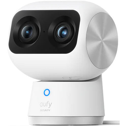 

Камера для помещений eufy Security Indoor Cam S350 с панорамированием и наклоном на 360° и ночным видением