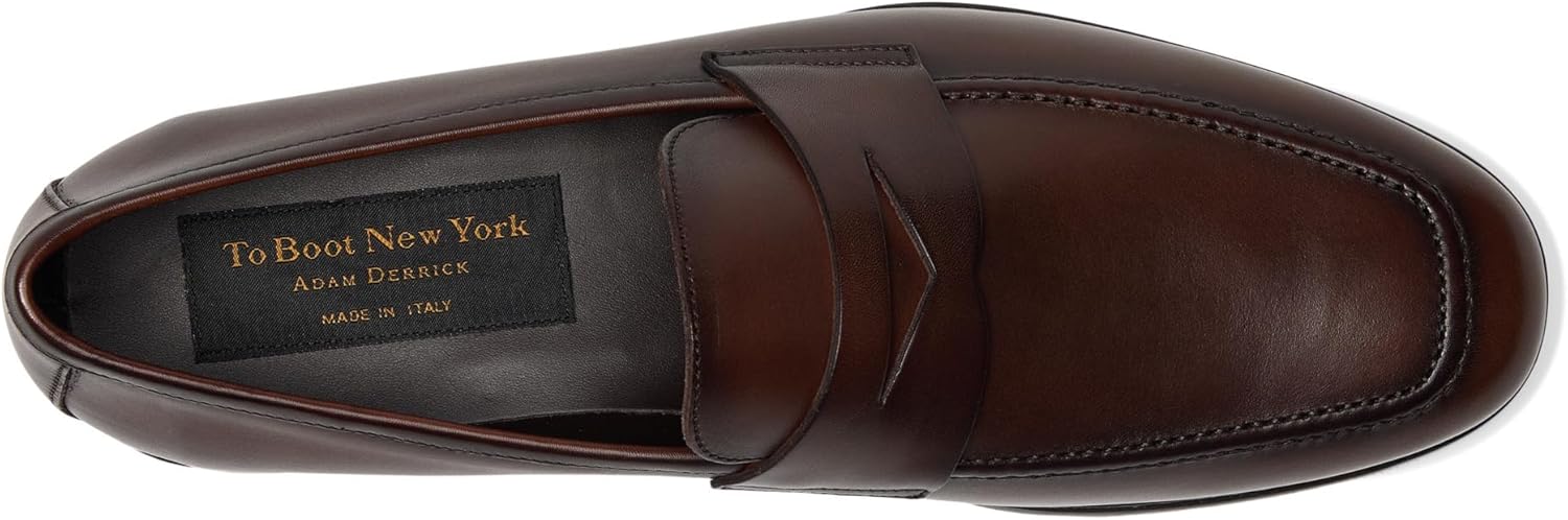 Туфли To Boot New York для мужчин, модель Ronny Loafer, коричневый — фото 2