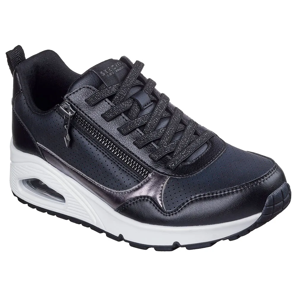 Кроссовки Skechers Uno Metallic Sliders, черный