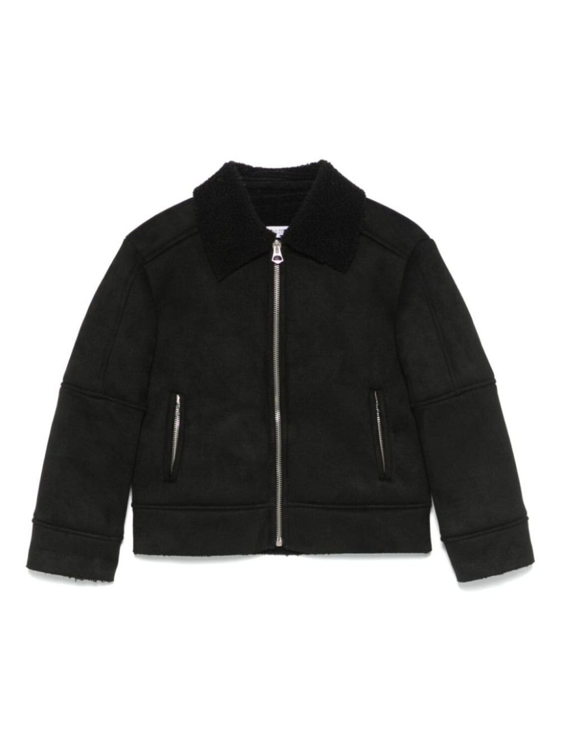 

Куртка из искусственной замши Paolo Pecora Kids, черный