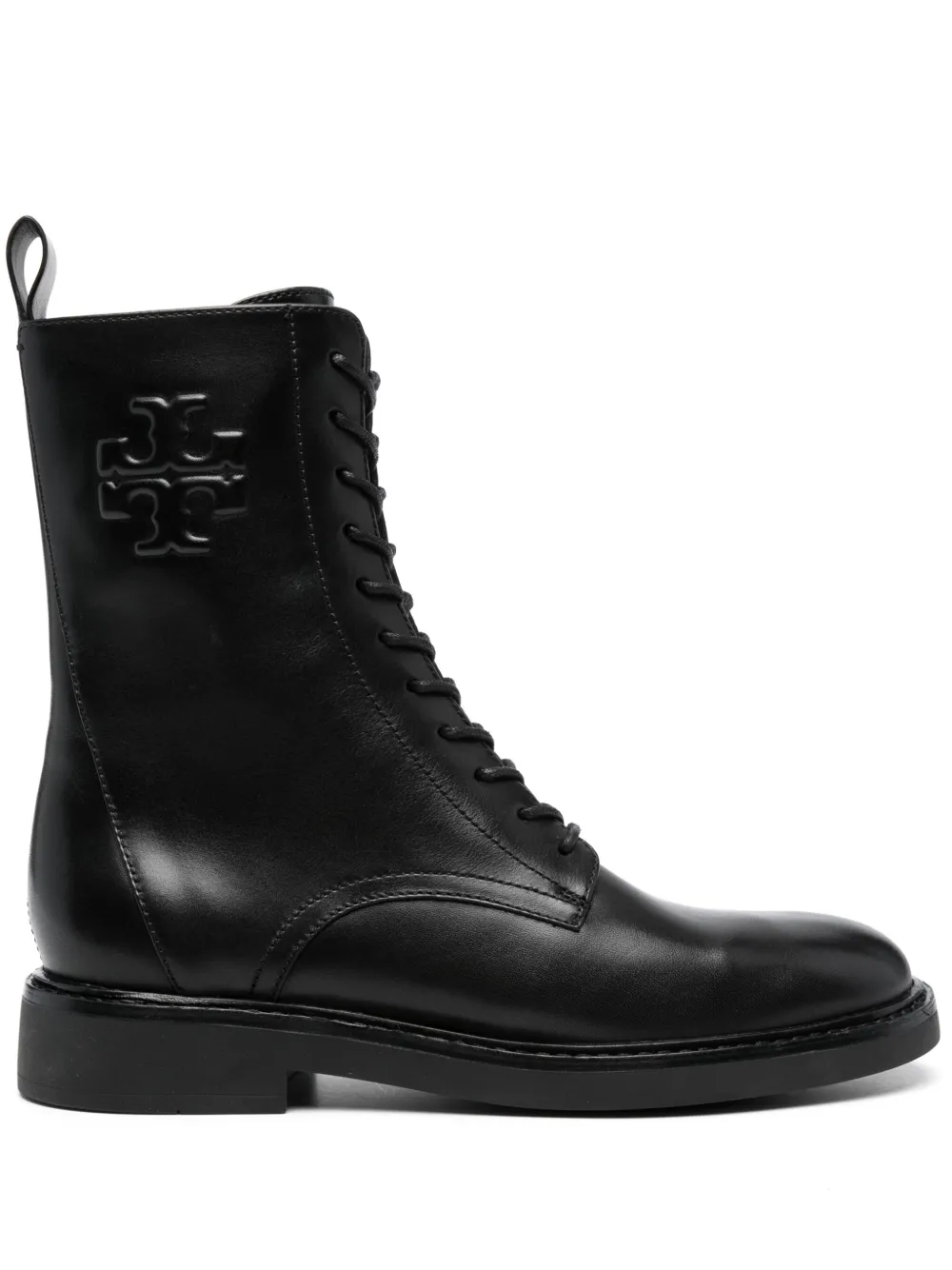 Ботинки Double T в стиле милитари Tory Burch, черный