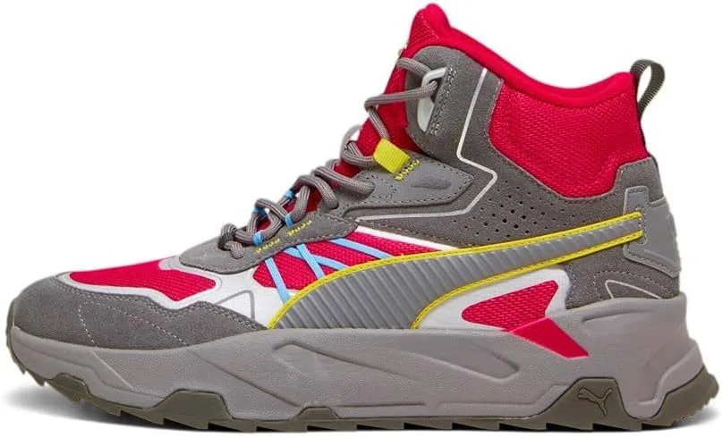 Кроссовки PUMA Unisex Ferrari Trinity Mid WTR, красный — фото 3