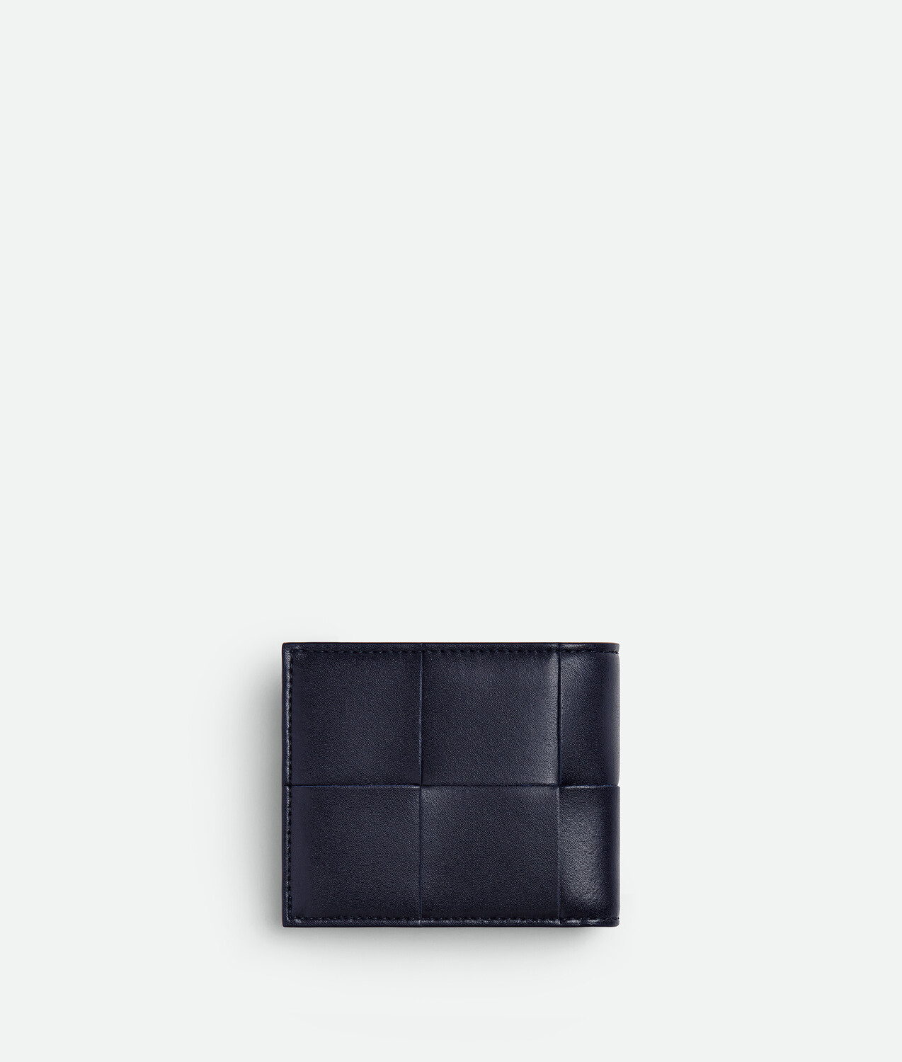 Сложенный надвое кошелек cassette с отделением для монет BOTTEGA VENETA, королевский синий/ночной — фото 3