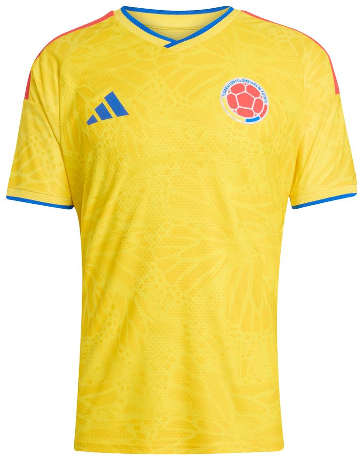 

Домашняя футболка Adidas Colombia 26, цвет, желтый