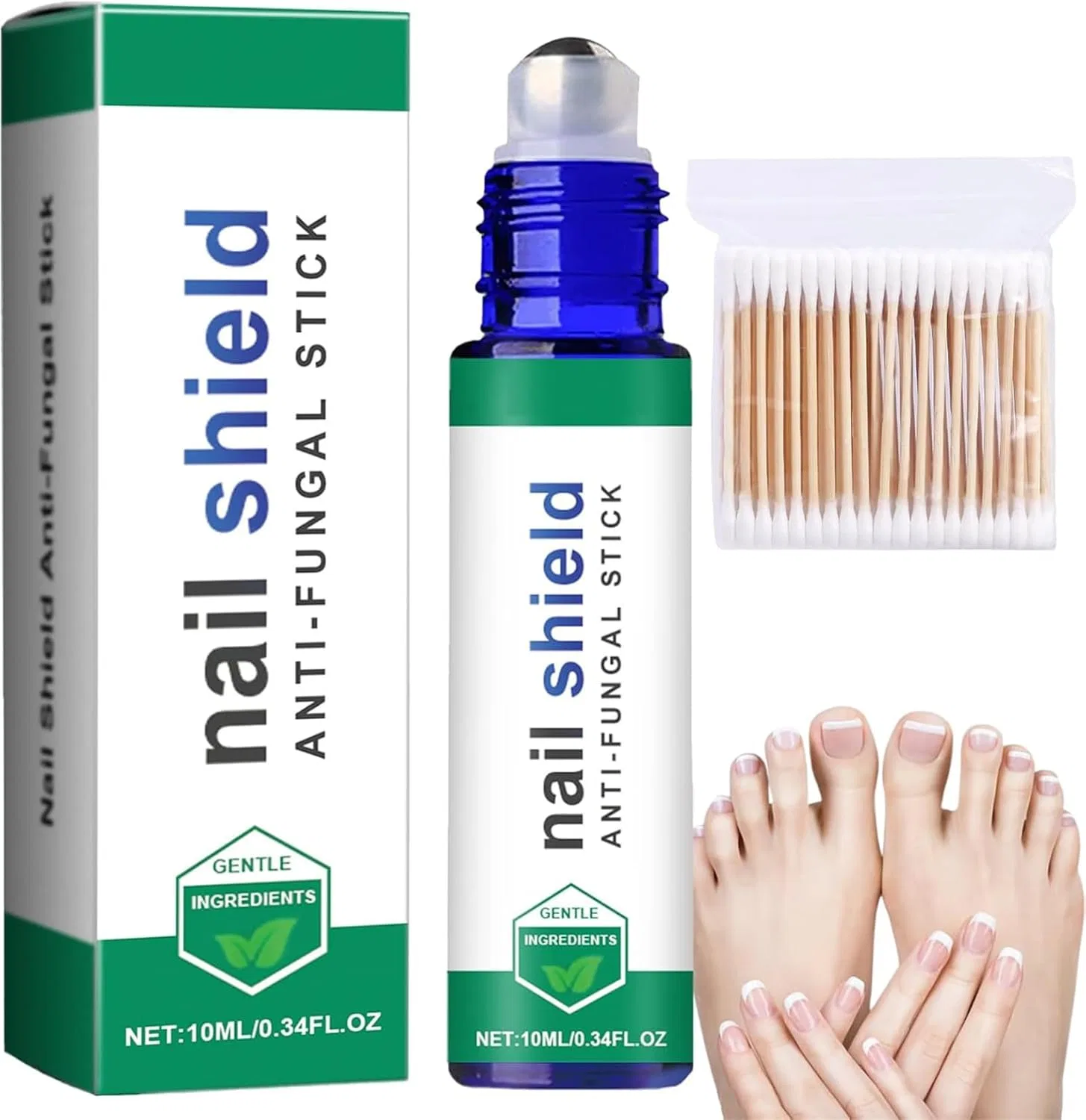 Стик-укрепитель для ногтей Monsalife Nailshield Anti Fungal Stick 10 мл Erisamo